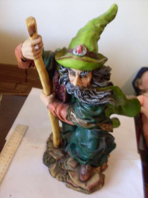 WEIRD LOOKING GOBLIN TYPE FIGURINE...GREAT DETAIL....