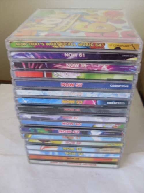 17 VARIOUS NOW MUSIC CDS ON OFFER...1 BID GETS ALL