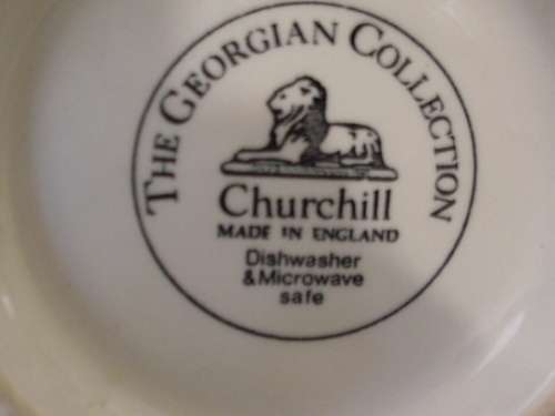 WHAT A STUNNING BLUE AND WHITE TEASET...THE GEORGIAN COLLECTION ....21 PIECES...