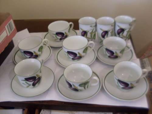 WIESENTHAL GERMANY...3 COFFEE MUGS AND 7 DUOS....