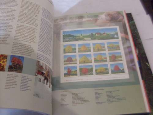 BEAUTIFULLY ILLUSTRATED 1994 H/C + D/C BOOK WITH CANADA YEAR POSTAGE STAMPS