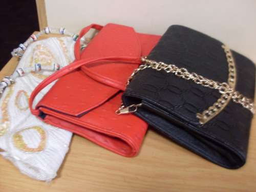 3 BEAUTIFUL SLING/HANDBAGS ON OFFER...VINTAGE AND MODERN