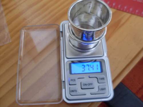 2 HALLMARKED SILVER NAPKIN RINGS ...37.41 GRAMS