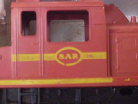 LIMA HO SCALE SAR TRAIN SET...SOLD AS IS UNTESTED