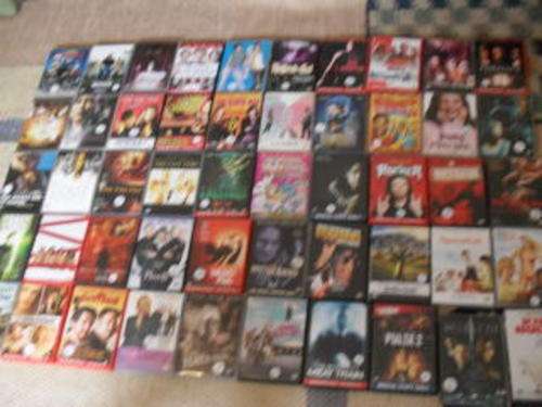 50 DVD'S UP FOR GRABS 9 HORROR AND 41 OTHERS !!!!!!