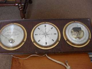 3 X CAPE COD WIND AND WEATHER INDICATORS (( MOUNTED ))