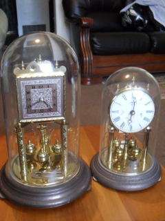 A STUNNING KEY WOUND RARE (KOMA MADE IN GERMANY ) BRASS DOME CLOCK !!!!!!!!