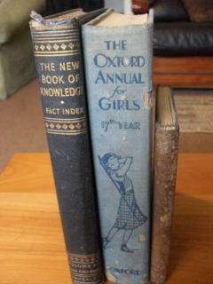 3 OLD COLLECTABLE  BOOKS ((1931-1935 ERA ))