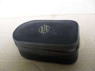 A WESTON MASTER V LIGHT METER IN LEATHER ZIP CASE...(MADE IN GREAT BRITAIN )