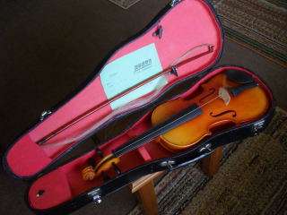 A LOVELY VIOLIN IN ITS HARD CASE !!!!!!