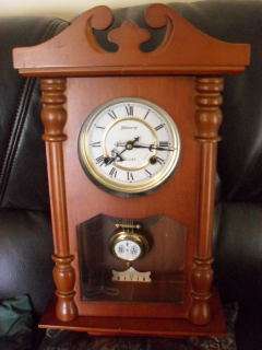 A BLESSING 31 DAY KEY WOUND WALL CLOCK !!!!! STUNNING !!!!! WORKING !!!!