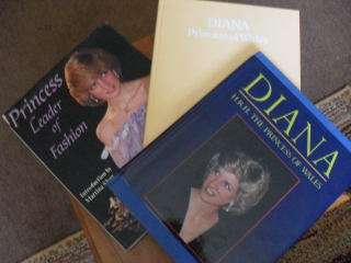 3 X BOOKS ON THE LATE PRINCESS DIANA !!!!!!!