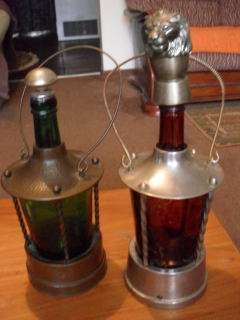 2 X MUSICAL BOTTLES FOR YOUR BAR !!!!!!!!