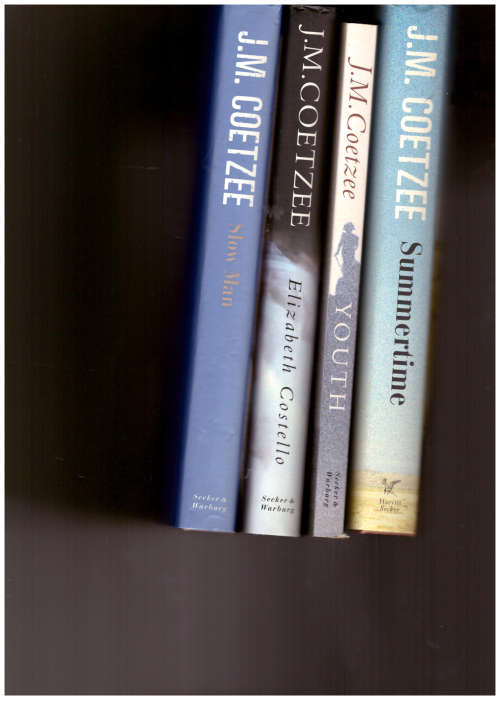 4 x J.M. Coetzee books