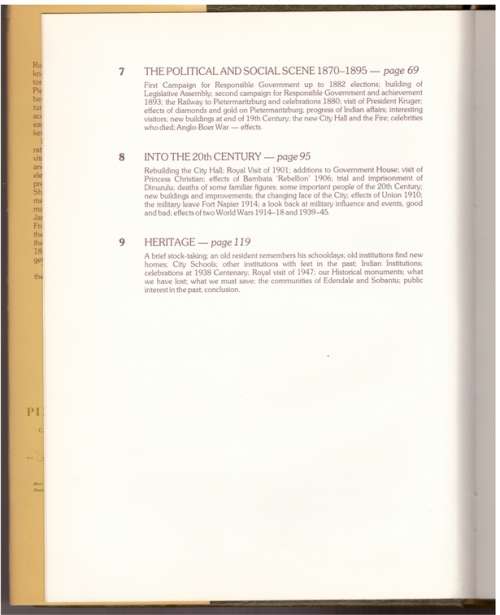 The Place of The Elephant a History of Pietermaritzburg