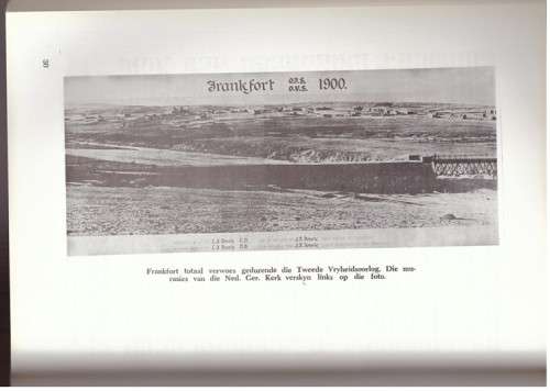 Ons Eerste Eeu, Die geskiedenis van die Frankfort gemeente 1873-1973, OVS