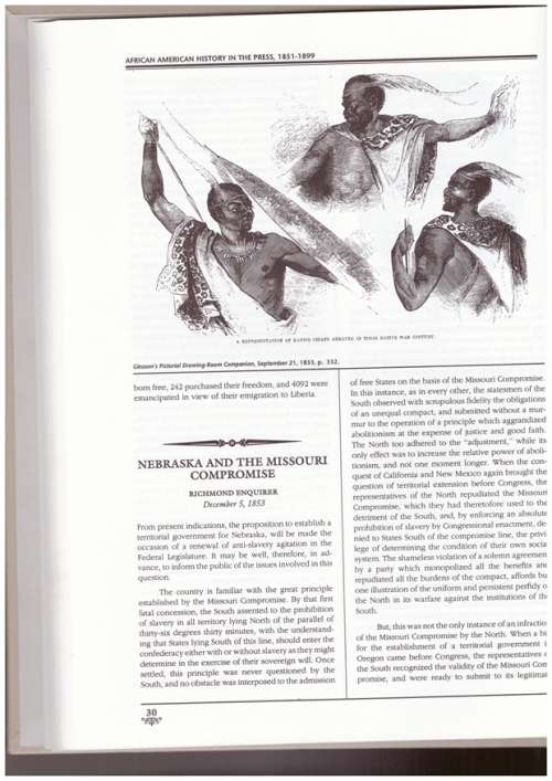 African American History in The Press 1851-1899, (Two volume set)