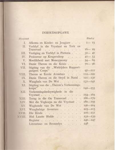 Kommandant Danie Theron, Baasverkenner van die Tweede Vryheidsoorlog - J.H. Breytenbach