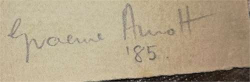 two original art works -  Julia Birkhead and Graeme Arnott