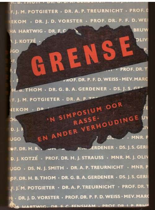 Two Books - South Africa after Vorster and Grense