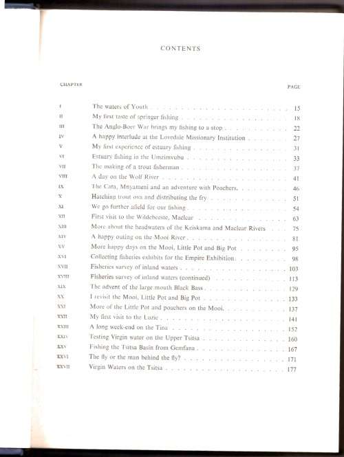 The Rapture Of The River, The autobiography of a South African Fisherman