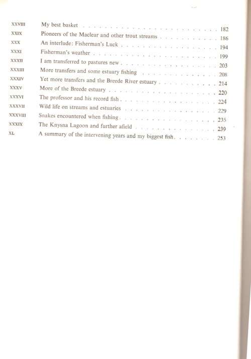 The Rapture Of The River, The autobiography of a South African Fisherman