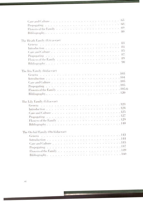 The Family of Flowers