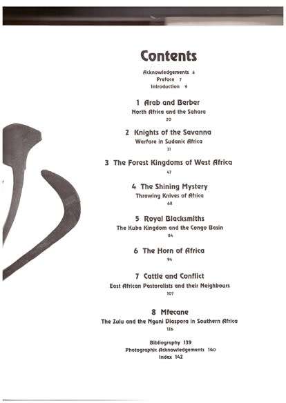 African Arms and Armour