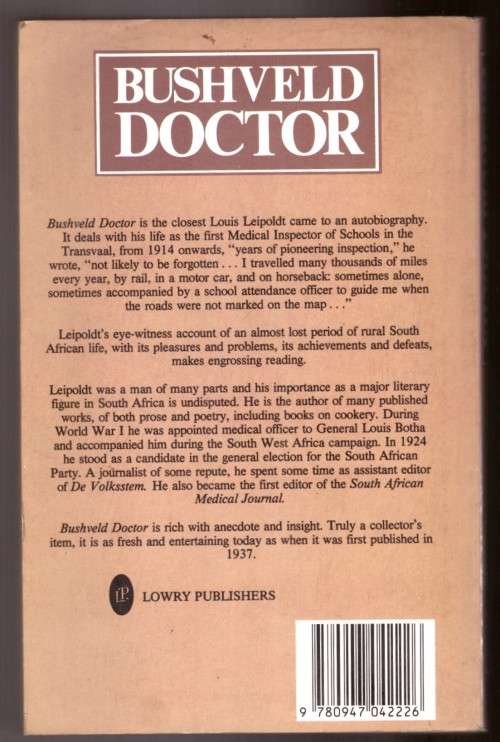 Bushveld Doctor - C. Louis Leipoldt