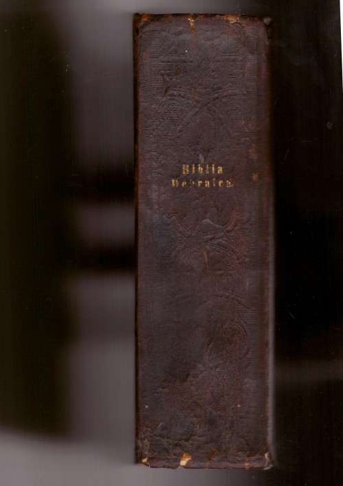 Biblia Hebraica, -1839