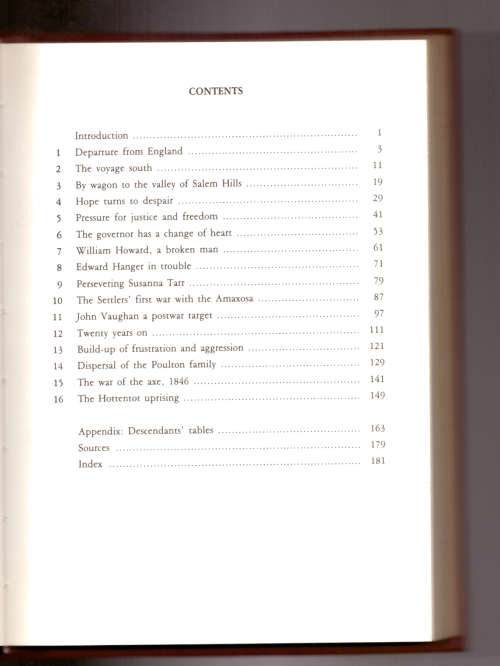 Through the Chequered Path, the story of William Howard`s party of 1820 Settlers