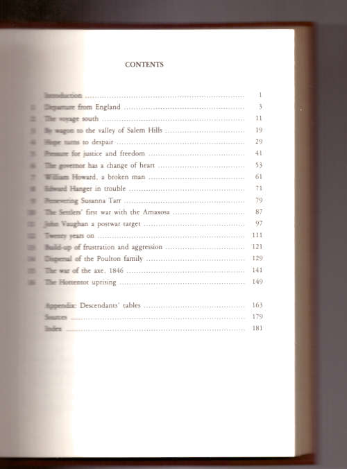 Through the Chequered Path, the story of William Howard`s party of 1820 Settlers