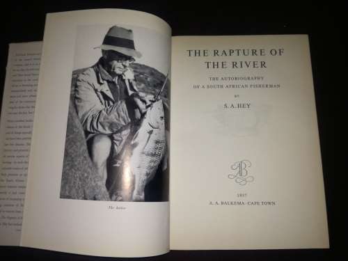 The Rapture Of The River, The autobiography of a South African Fisherman - very scarce