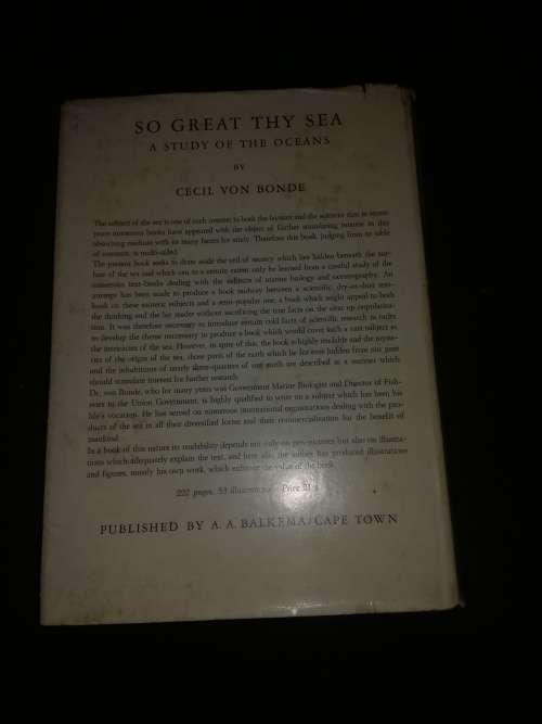 The Rapture Of The River, The autobiography of a South African Fisherman - very scarce