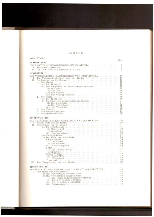 Die Bantoe van Suid-Afrika