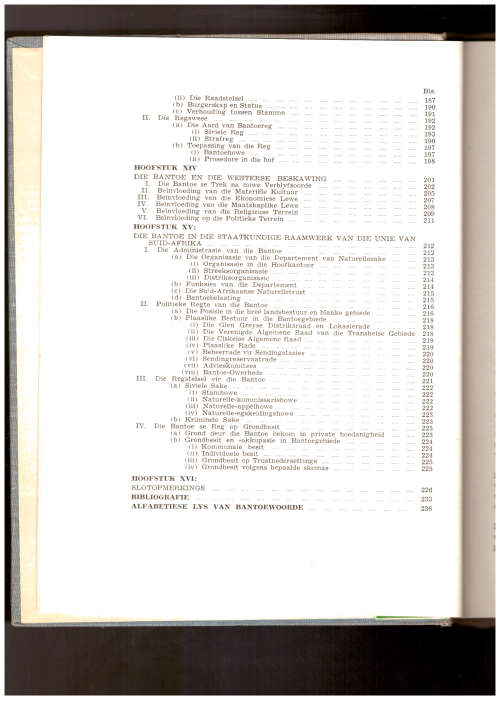 Die Bantoe van Suid-Afrika