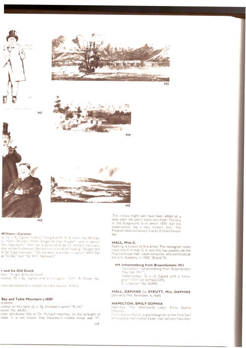 Johannesburg Africana Museum, Catalogue of Pictures volume 3