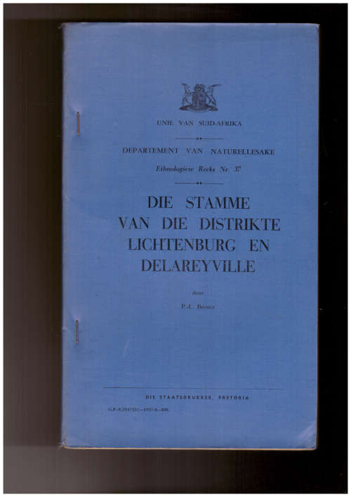 Die Stamme van die Distrikte Lichtenburg en Delareyville