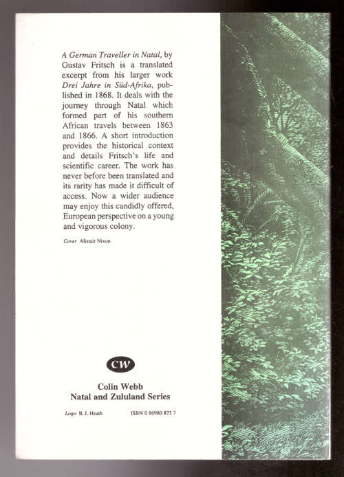 A German Traveller in Natal (limited edition)