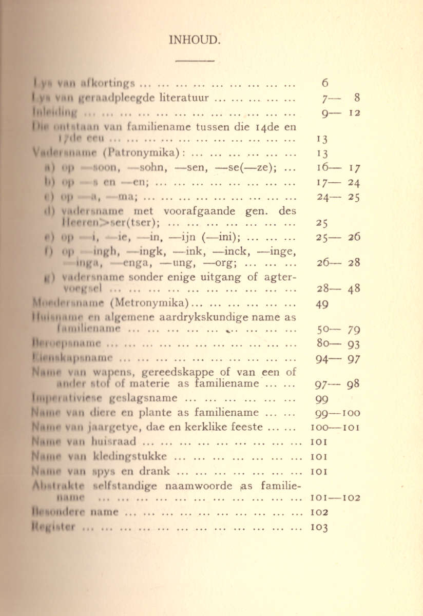 Oorsprong en Betekenis van Nederlandse en Duitse Familiename