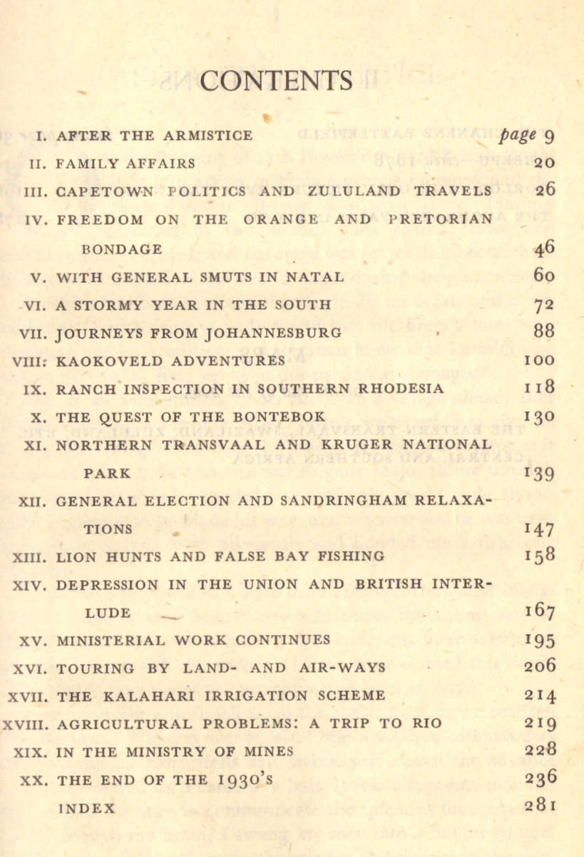 No Outspan - Deneys Reitz