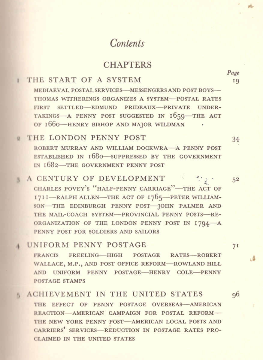 The Penny Post 1680-1918