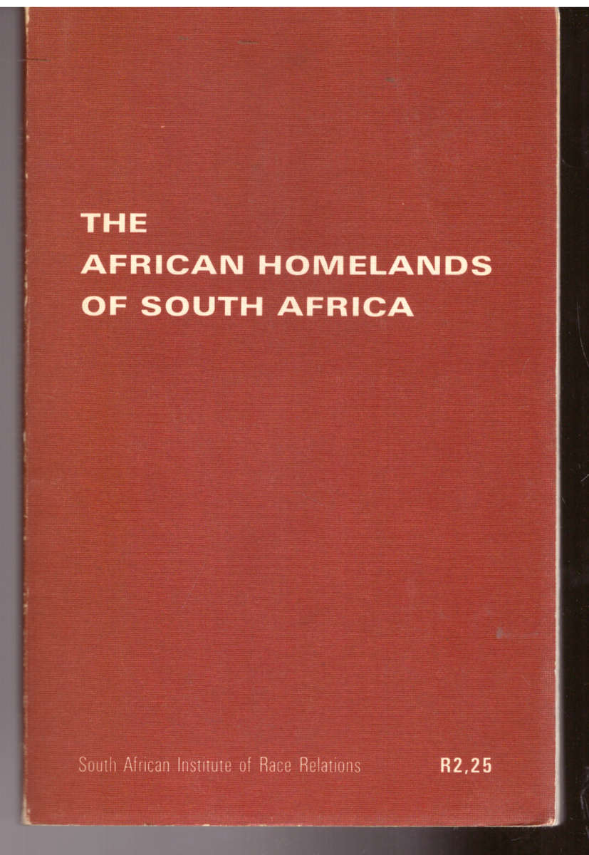 The African Homelands of South Africa