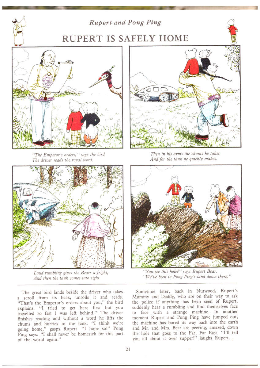 Rupert - The Daily Express Annual 1982