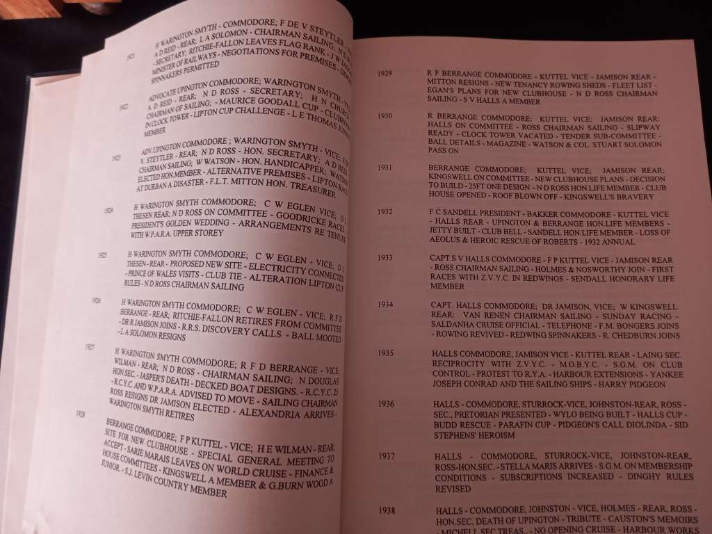 A History of the Royal Cape Yacht Club 1904-1990 - J.S. Rabinowitz