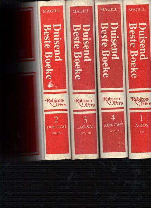 Duisend Beste Boeke (4 volumes)