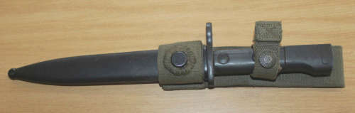 Uzi Bayonet and frog