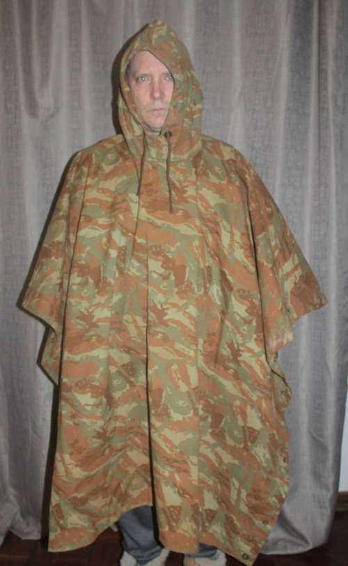 Rare 32 Battalion Camo Poncho