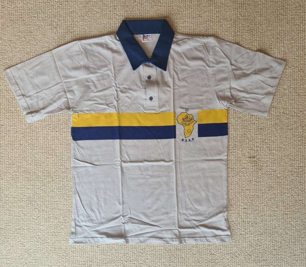 Original Vintage Rhodesian BSAP Polo Shirt still in Plastic
