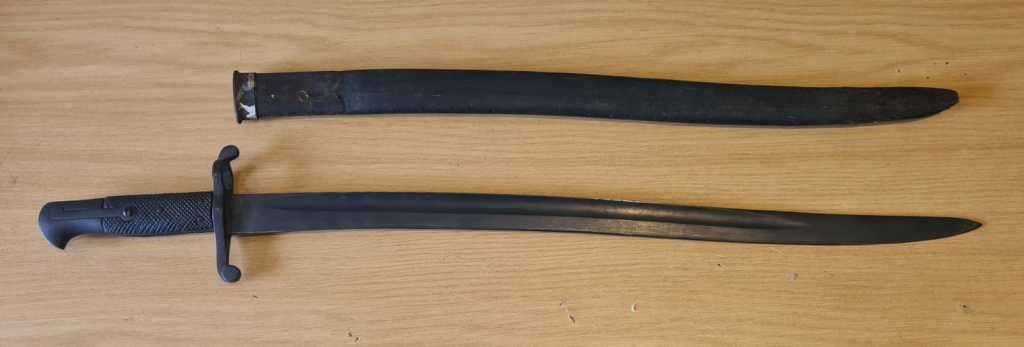 British 1856 Martini Henry Yataghan Bayonet by WKC